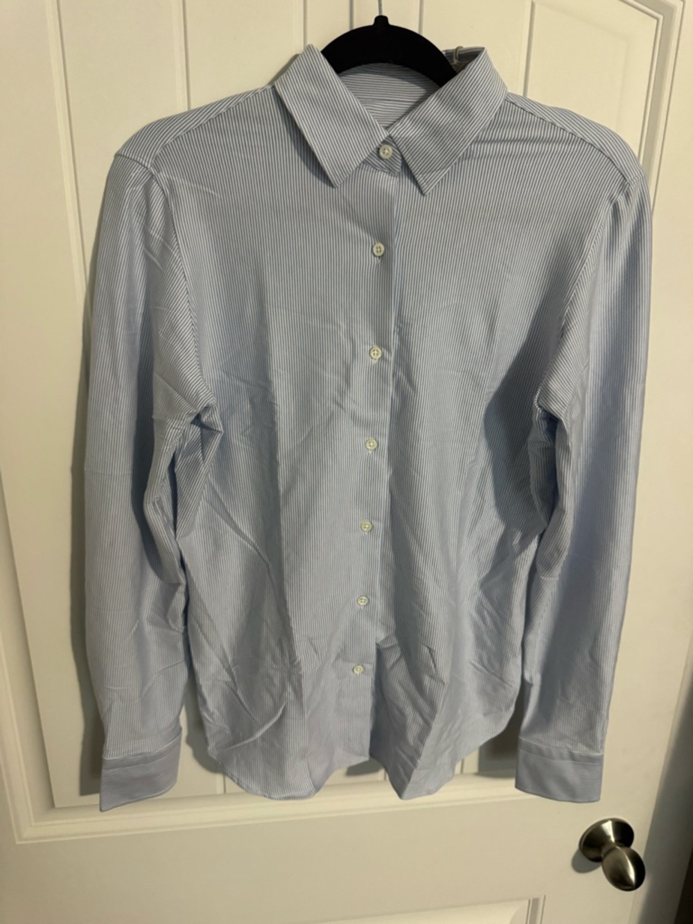 Emanuele Maffeis Donna Dress Shirt Women's Striped, Button Up EU 40 US Sz Small